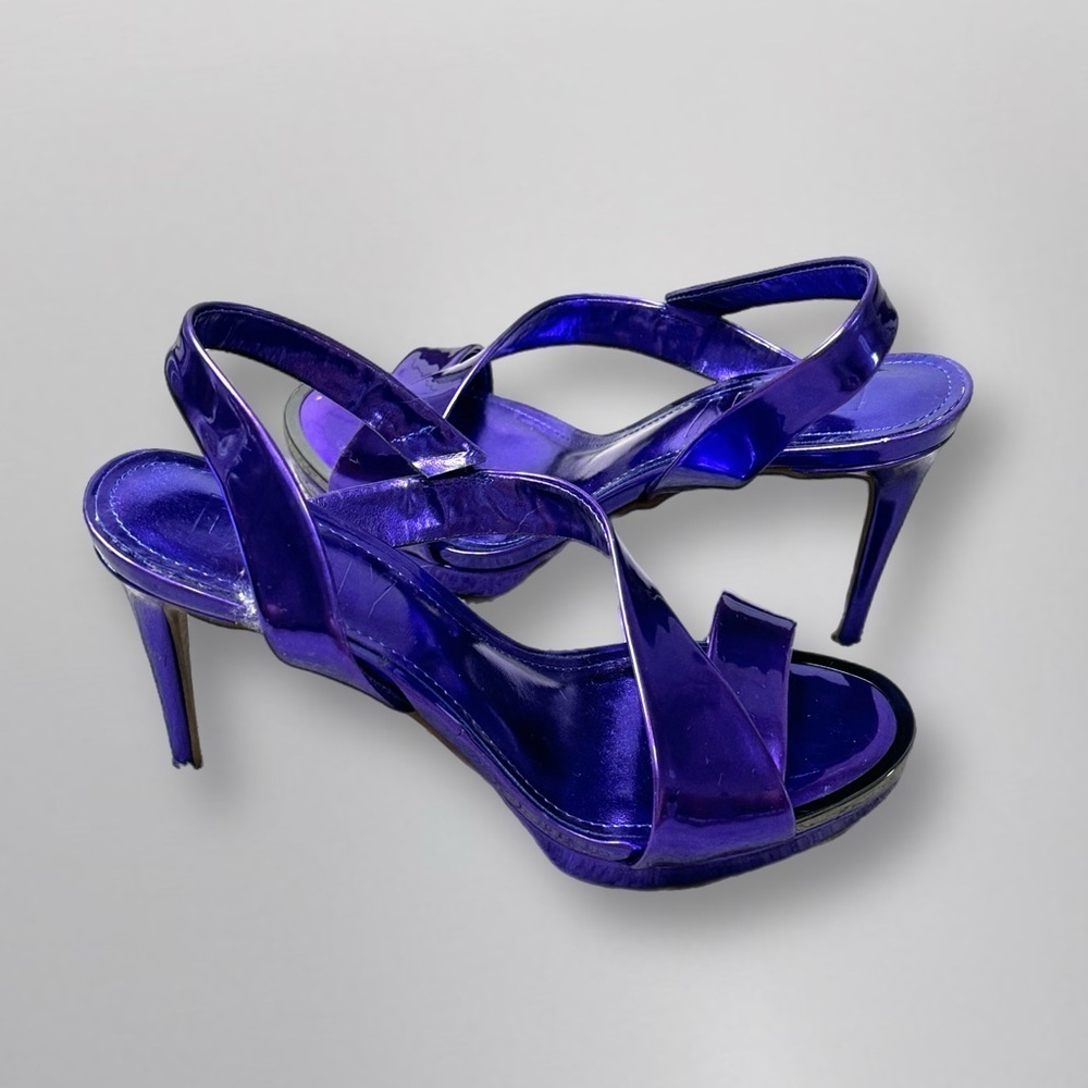 DKNY Diva Slingback Sandal in Purple Moon Size 6.5 - Picture 3 of 7